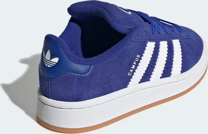 adidas Campus 00s Elastic Laces semi lucid blue/cloud white/gum (Junior)