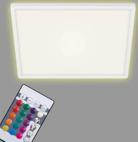 Briloner Slim LED Deckenleuchte 22W 42cm weiß