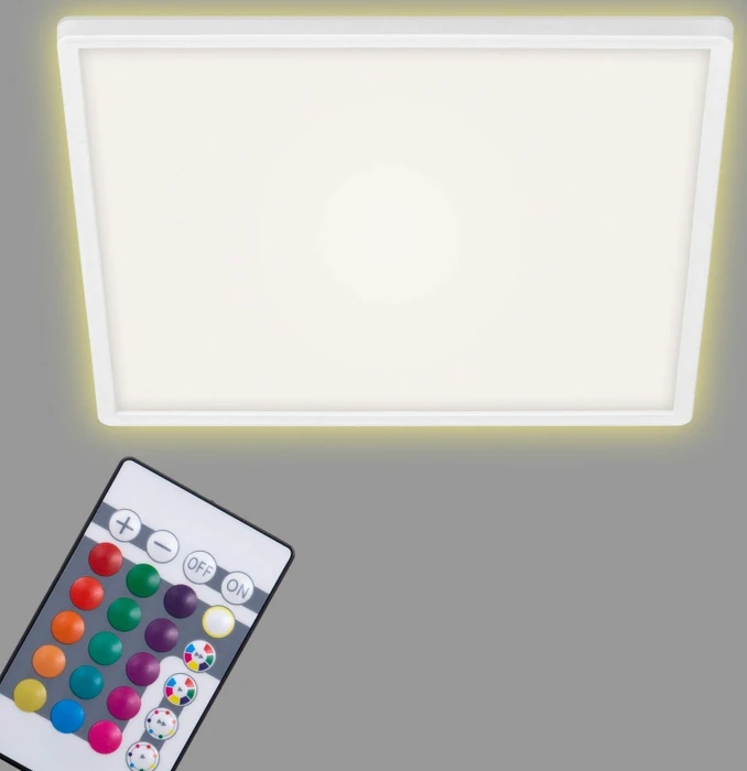 Briloner Slim LED Deckenleuchte 22W 42cm weiß
