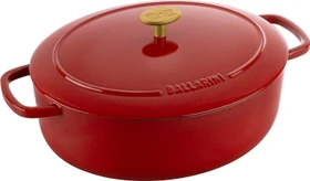 Zwilling Ballarini Bellamonte Cocotte Schmortopf oval 25x36.7cm rot