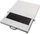 aixcase 1HE mit Tastatur + Touchpad für 19"-Rack, Tastaturschublade, DE (AIX-19K1UKDETP-W)
