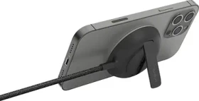 Belkin BoostCharge Pro Magnetisches kabelloses Ladepad mit Magsafe (15W) schwarz