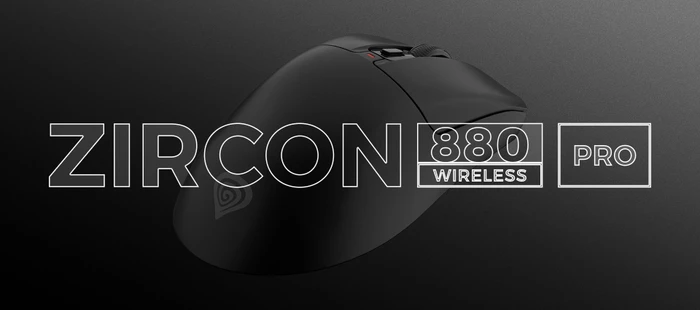 Genesis Zircon 880 Pro 8K/8K Wireless Gaming Mouse schwarz, USB/Bluetooth
