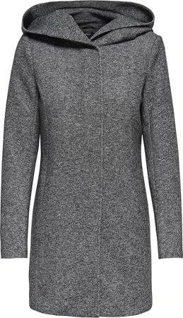 ONLY Sedona Mantel dark grey melange (Damen)