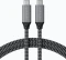 Satechi USB4 Kabel, 40Gb/s, 100W PD, USB-C Stecker auf USB-C Stecker, Space Grey, 80cm Vorschaubild