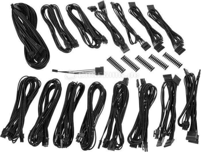 BitFenix Alchemy 2.0 EVG-Series Kabel Kit für Netzteile, schwarz