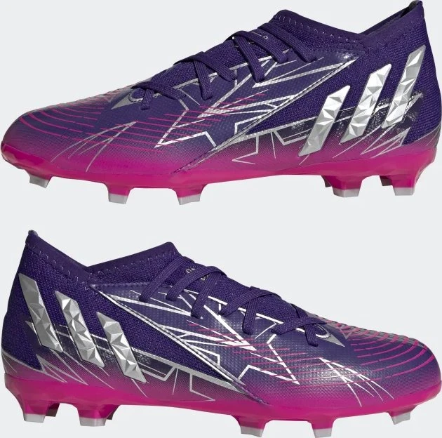 adidas Predator Edge.3 FG team colleg purple/silver metallic/team shock pink (Junior)