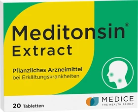 Meditonsin Extract Erkältungstabletten, 20 Stück