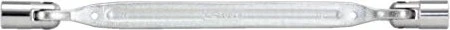 KS Tools Gelenk-Doppelringschlüssel, 6/7x198mm