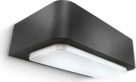 Philips myGarden Flowerbed Wandleuchte schwarz