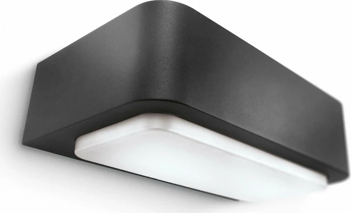 Philips myGarden Flowerbed Wandleuchte schwarz