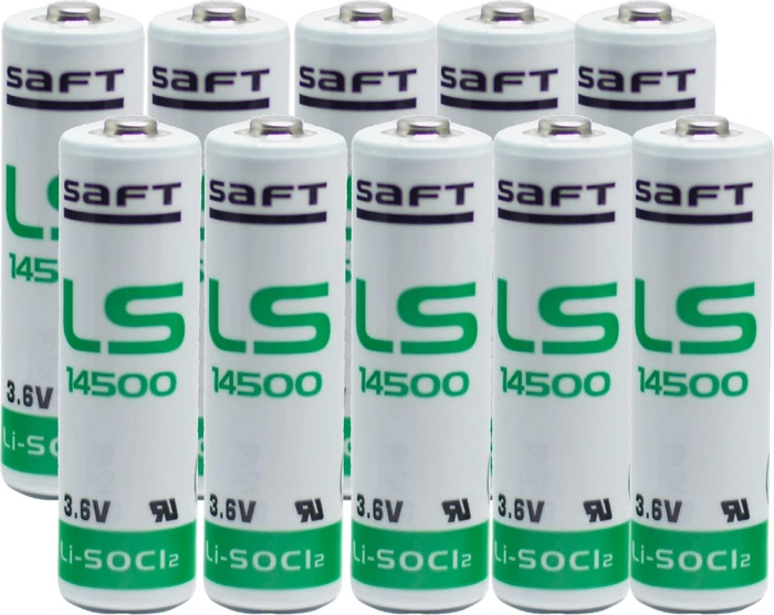 Saft LS 14500 Mignon AA (ER14500), 10er-Pack