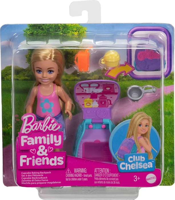 Mattel Barbie - Chelsea Family & Friends Cupcake Backrucksack Chelsea