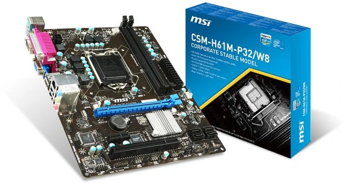 MSI CSM-H61M-P32/W8 (Intel 1155)