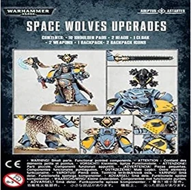 Games Workshop Warhammer 40.000 - Upgrades und Abziehbilderbögen: Space Wolves Primaris