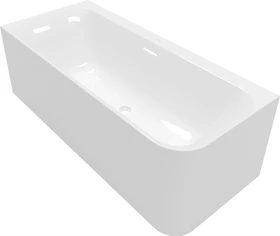 Villeroy & Boch Loop&Friends Square Vorwand-Badewanne für Eckeinbau links 180x80cm, weiß alpin