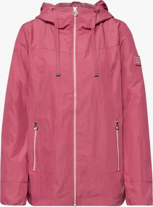 Street One Kapuze und Zipper Jacke desert berry (Damen)