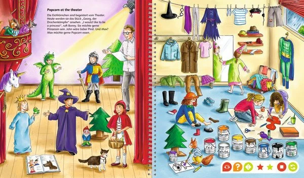 Ravensburger tiptoi Buch: Mein Lern-Spiel-Abenteuer: Erstes Englisch