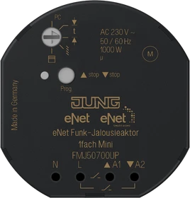 Jung eNet Funk-Jalousieaktor Mini 1-fach, Schaltaktor (FM J 50700 UP)