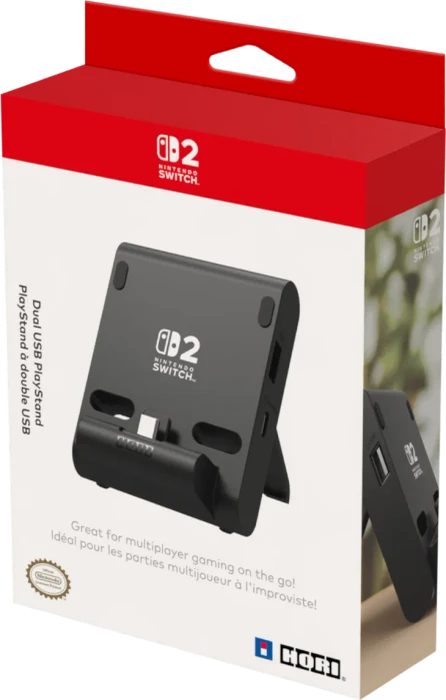 Hori Dual USB PlayStand Halterung (Switch 2)