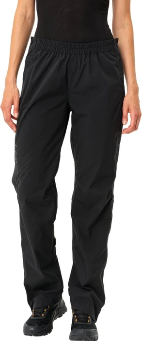 Vaude Yaras Rain IV Zip Fahrradhose lang schwarz (Damen)
