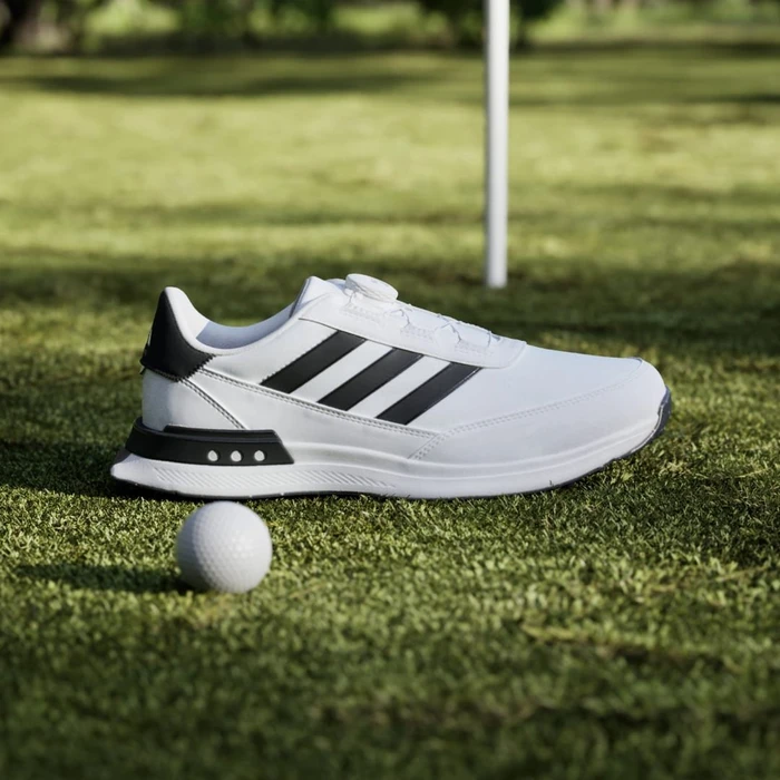 adidas S2G Spikeless BOA 24 Wide cloud white/core black (Herren)
