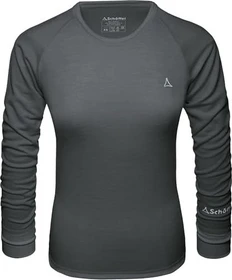 Schöffel Merino Sport Funktionsshirt langarm pirate black (Damen)