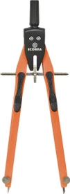 Ecobra duo-Tec Schnellverstellzirkel, schwarz/orange