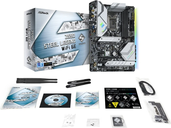 ASRock Z590 Steel Legend WiFi 6E (Intel 1200)