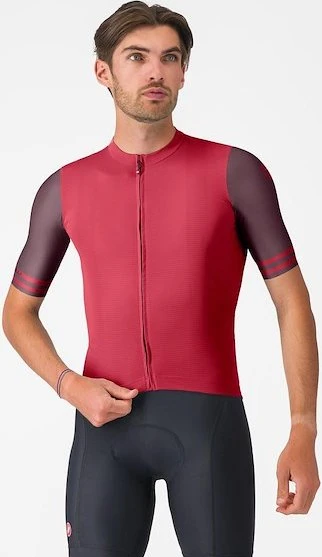 Castelli Prologo Lite 2 Trikot kurzarm rich red/bordeaux (Herren)