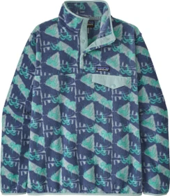 Patagonia Lightweight Synchilla Snap-T Pullover jaguar geo/blue sage (Damen)