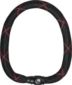 ABUS Ivy Chain 9210/110 Kettenschloss, Schlüssel schwarz