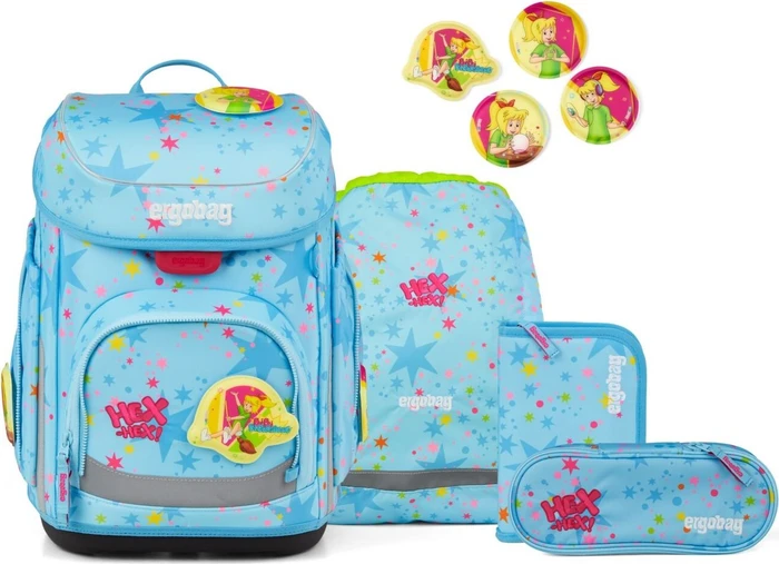 Ergobag Cubo Bärhext 2026 Schulrucksack-Set, 5-tlg.