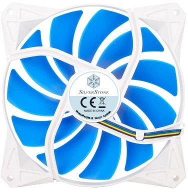 SilverStone FQ122 blau/weiß, 120mm