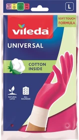 Vileda Haushaltshandschuhe Universal Größe L rot, 2 Stück