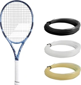 Babolat Pure Drive Team Gen11 unbesaitet Tennisschläger metallic blue/midnight blue
