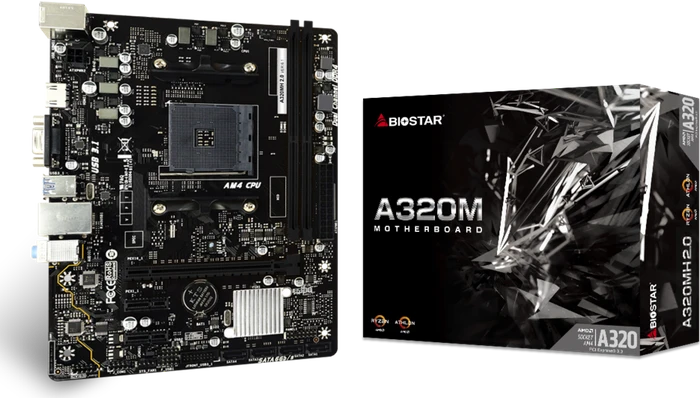 Biostar A320MH 2.0 (AMD AM4)