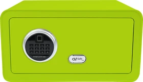 Olympia Olymp GOsafe 2.0/210FP Wandtresor, grün, Schlüsselschloss/elektronisches Zahlenschloss/Fingerprintreader