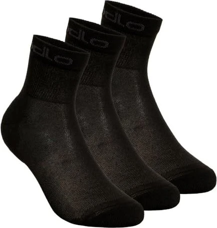 Odlo Active Laufsocken schwarz, 3 Paare