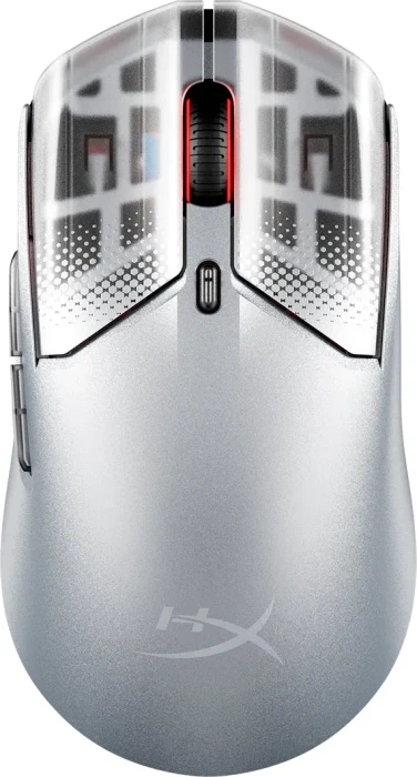 HP HyperX Pulsefire Haste 2 S Wireless silber, USB/Bluetooth