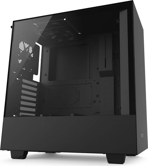 NZXT H500 schwarz, Glasfenster