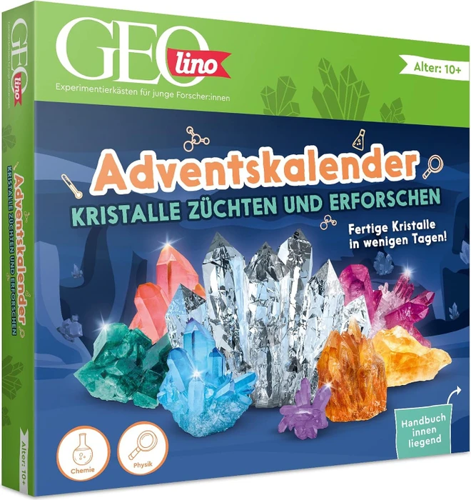 Franzis GEOlino - Adventskalender Kristalle züchten und erforschen