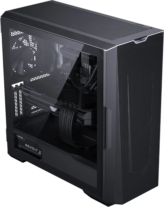 Phanteks Eclipse G500A Performance, schwarz, Glasfenster