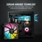 Corsair SP Series iCUE SP120 RGB Elite Triple Fan Kit, schwarz, LED-Steuerung, 120mm, 3er-Pack Vorschaubild