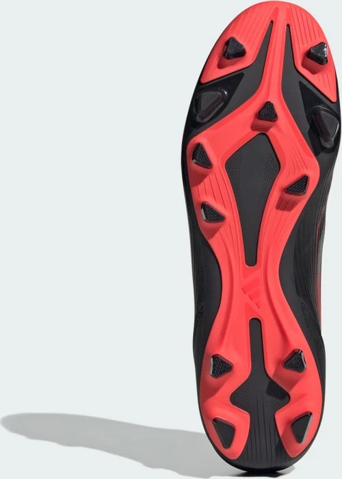 adidas F50 Club FG/MG core black/iron metallic/lucid red