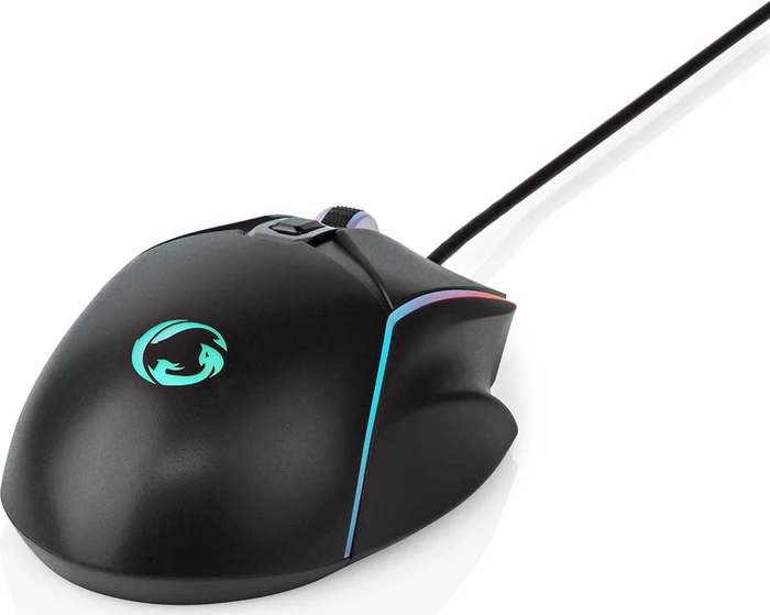 Nedis Gaming Mouse 7200dpi, schwarz, USB