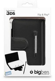 BigBen Nintendo 3DS Flip & Play Protector schwarz (DS)