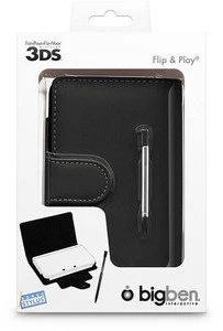 BigBen Nintendo 3DS Flip & Play Protector schwarz (DS)