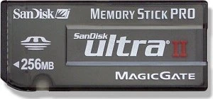 SanDisk Ultra II Memory Stick PRO 256MB