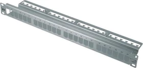 Metz 130921-00-E modular Patchpanel 19", 24-Port, 1HE, 19", 1HE